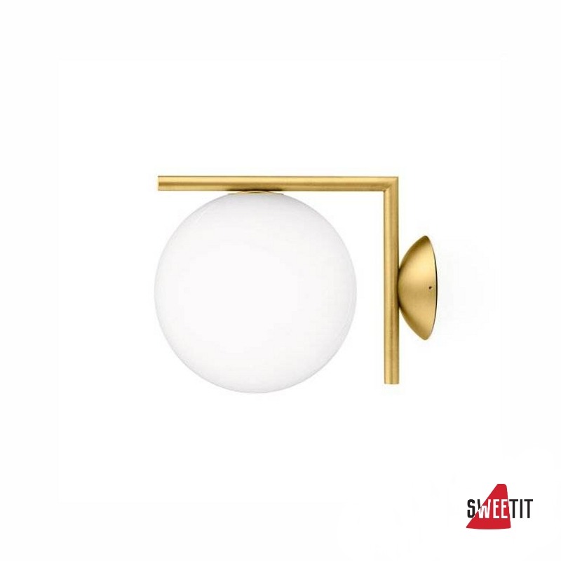 Бра Flos IC Lights C/W 1 Brushed brass F3178059