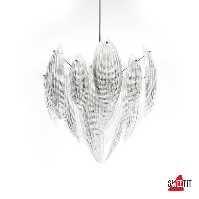 IDL Paradise 430/62 Chrome Silver leaf