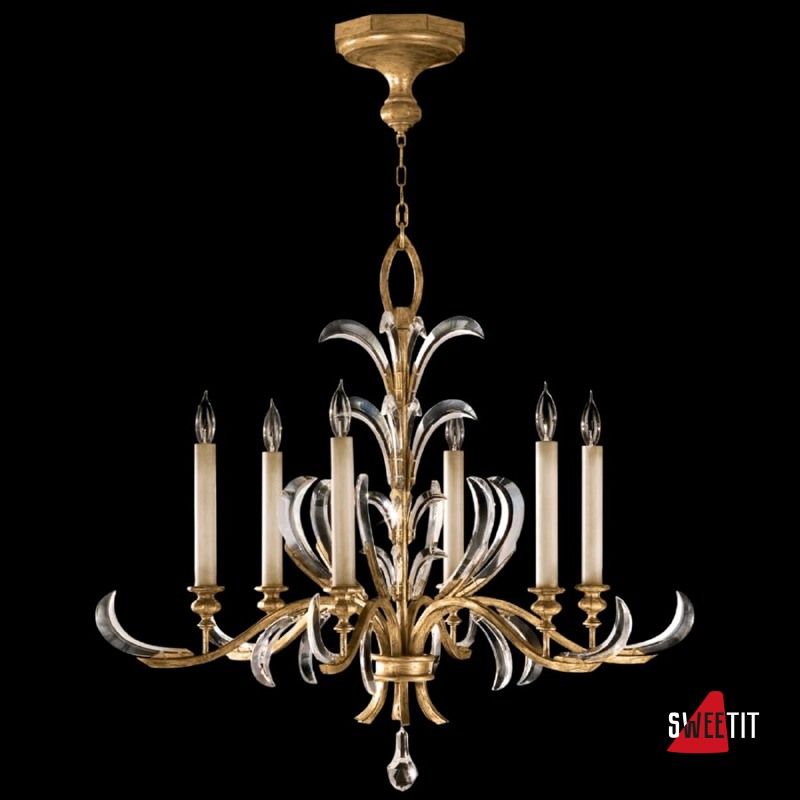 Люстра FINE ART LAMPS Beveled Arcs Gold 762640
