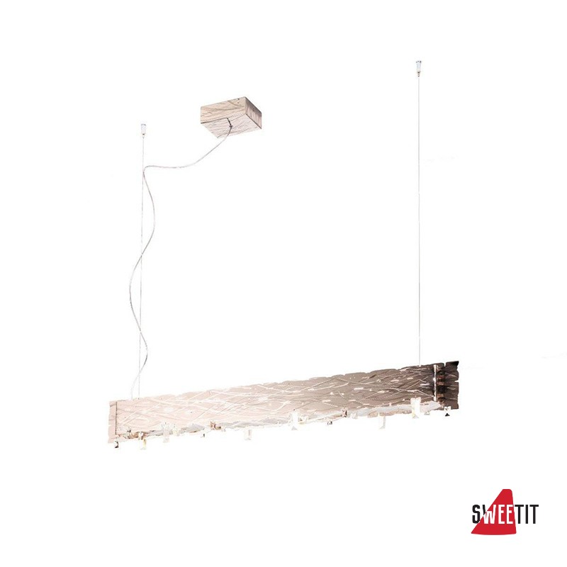 Подвесной светильник IDL Castle 602/110X7 striated pure steel