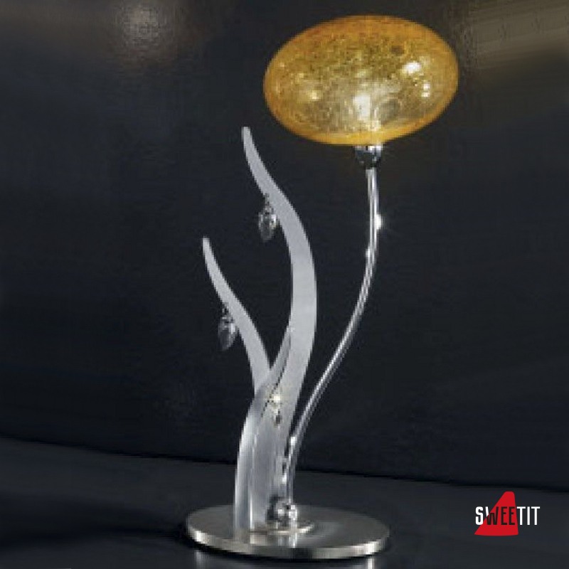 Настольные лампы IDL Preziosa 356/1L AMBER PULEGOSO в Москве купить в Sweetit.ru