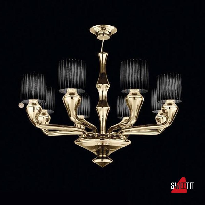 Люстра Beby Group Silver night 0200B02 Light gold Golden Portofino Black
