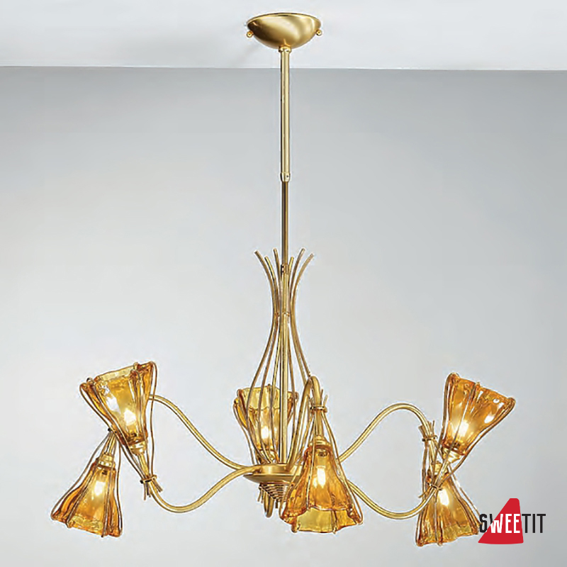 IDL Helium 336/3+3 SATIN GOLD + GOLD AMBER