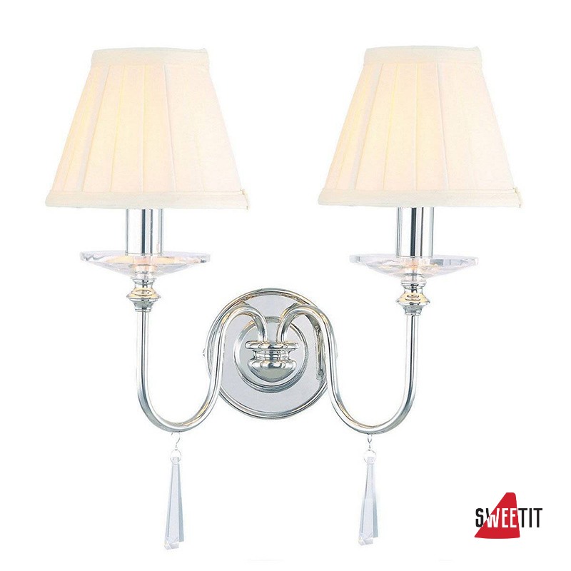Бра Elstead Lighting Finsbury FP2 POL NICKEL + 2x LS162
