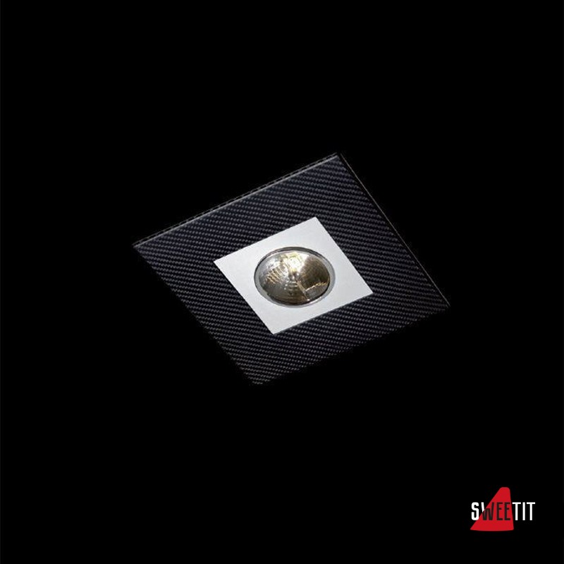 Потолочный светильник Vistosi Nerocarbonio Square PL 300 PLSQUAR300