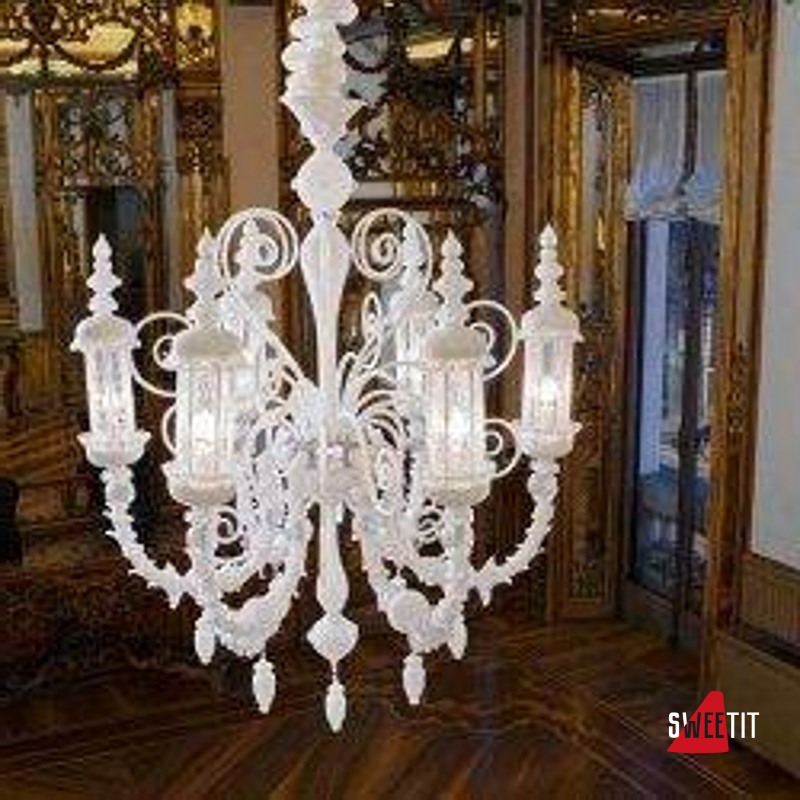 Люстра Sylcom Bucintoro 1798/6 PA BL.CR
