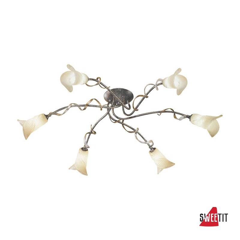 Потолочная люстра Elstead Lighting Fly FLY6/SF BRZ/ANT