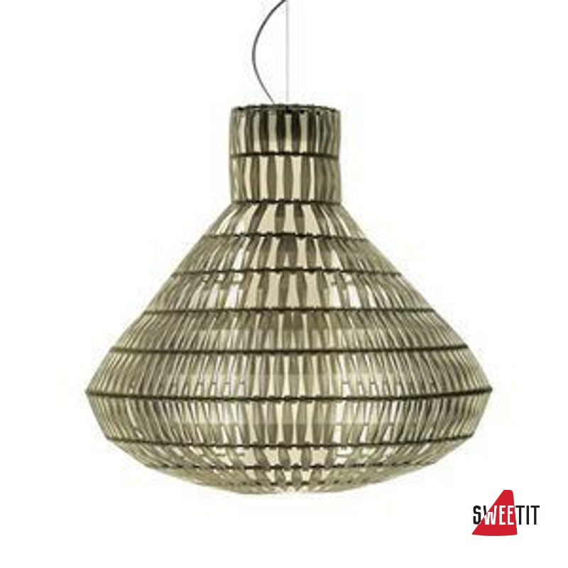 Подвесной светильник FOSCARINI TROPICO BELL SOSPENS. AVORIO H.5 METRI