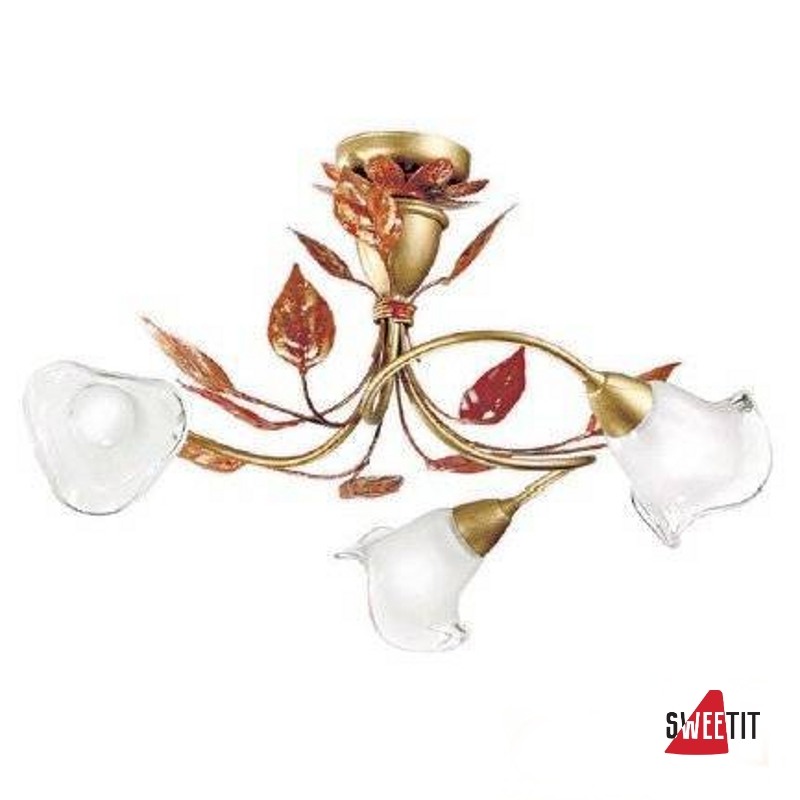 Потолочная люстра Masca Florentia 1814/3PL Porpora / Glass 413