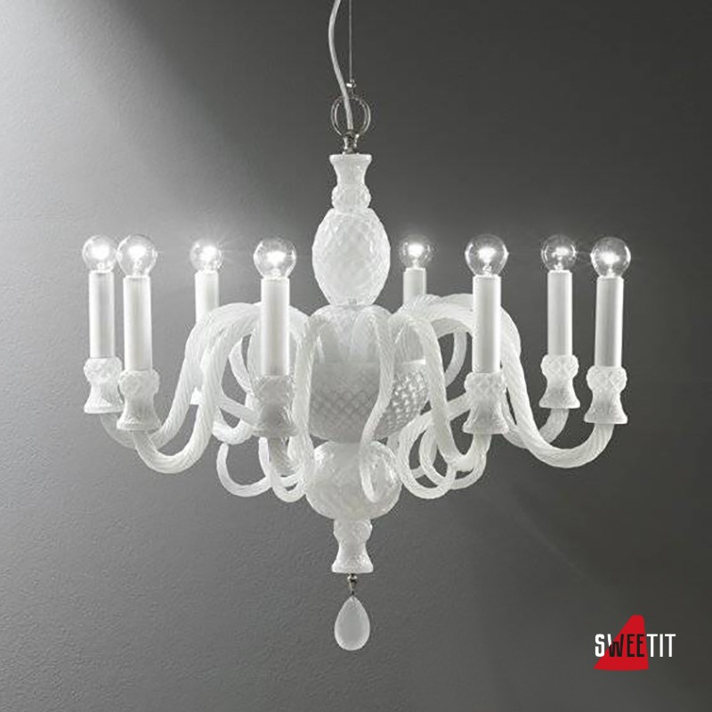 Люстра Italamp 286/8 White / NK