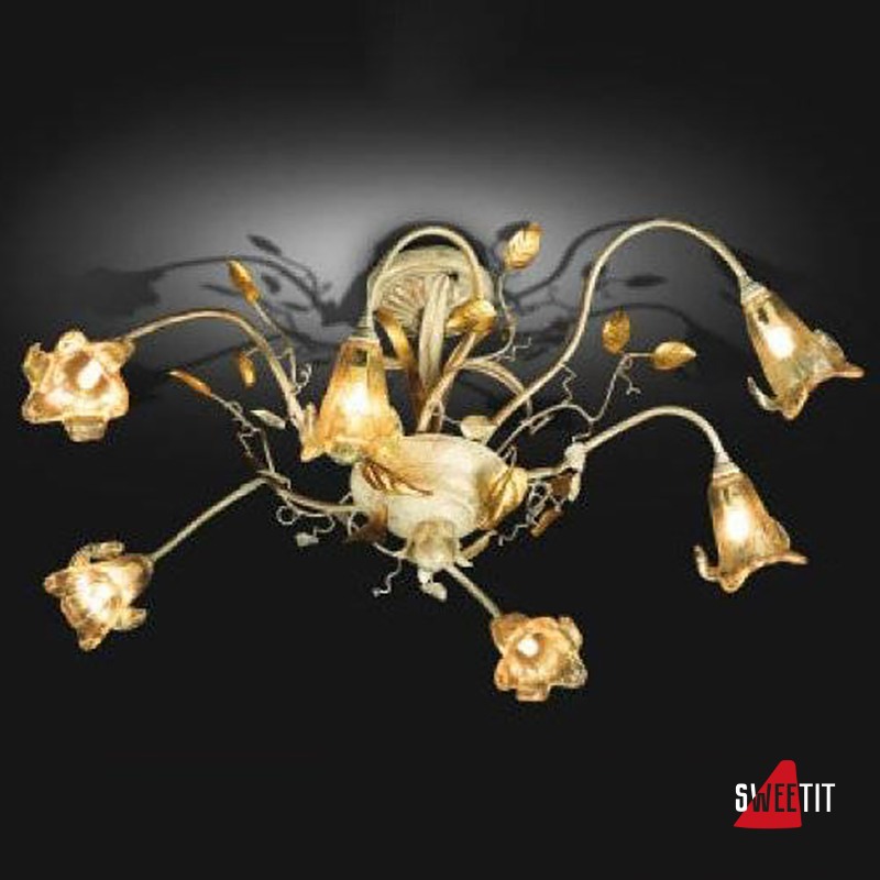 Потолочная люстра Renzo Del Ventisette "Natura" PL 13952/6 ovale DEC. 0117