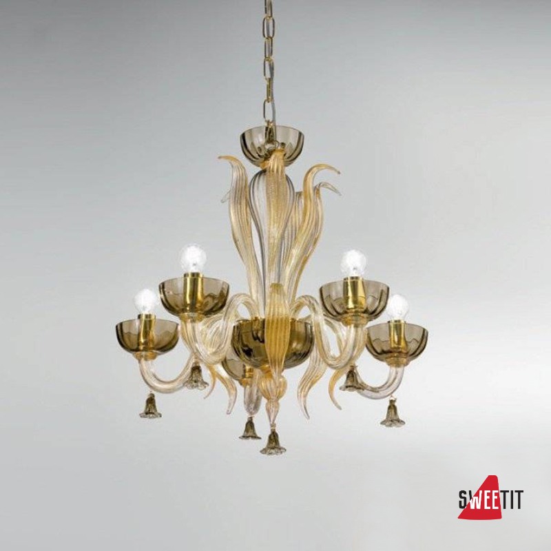 Люстра Sylcom Foscari 1520/5 D FUORO