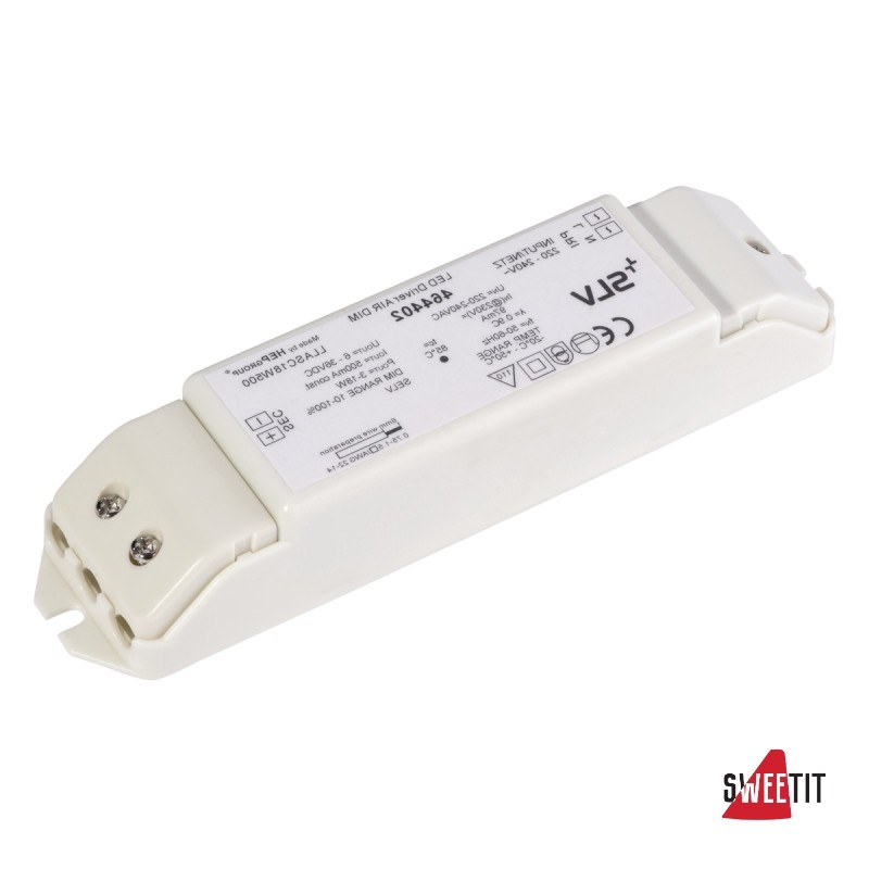 Блок питания 500мА 3-18Вт SLV Комплектующие 464402
