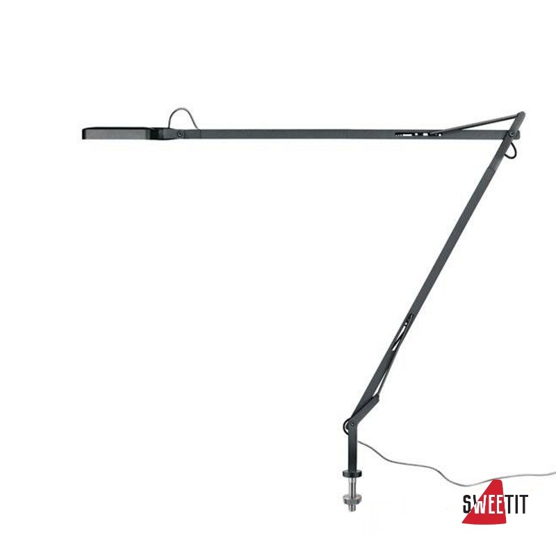 Настольная лампа Flos Kelvin LED Desk support (Visible cable) Anthracite F3308033