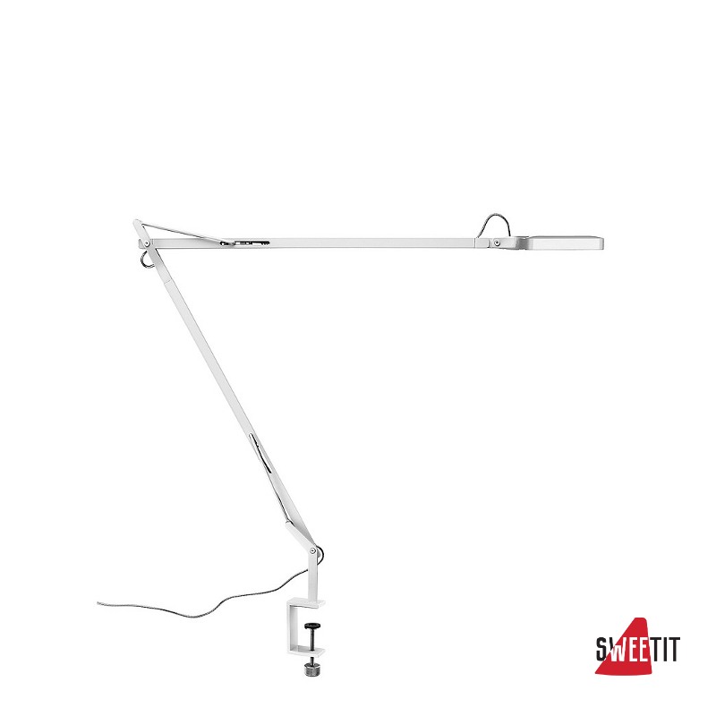 Настольная лампа Flos Kelvin LED Clamp Shiny white F3301009