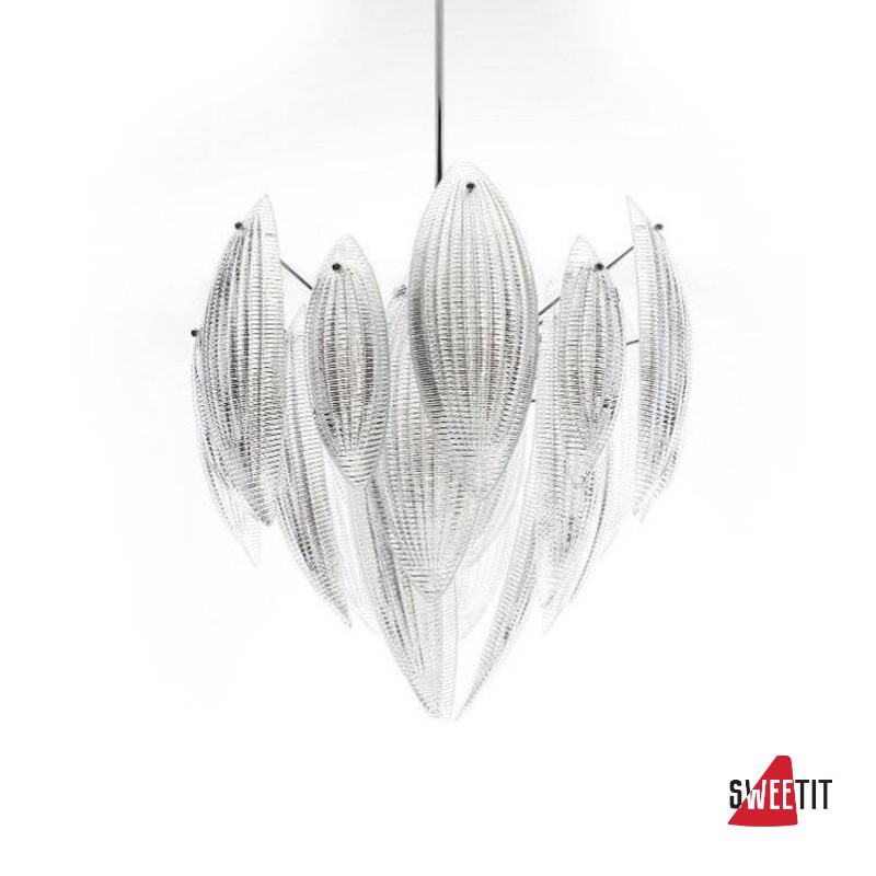 Подвесной светильник IDL Paradise 430/62 Chrome Silver leaf