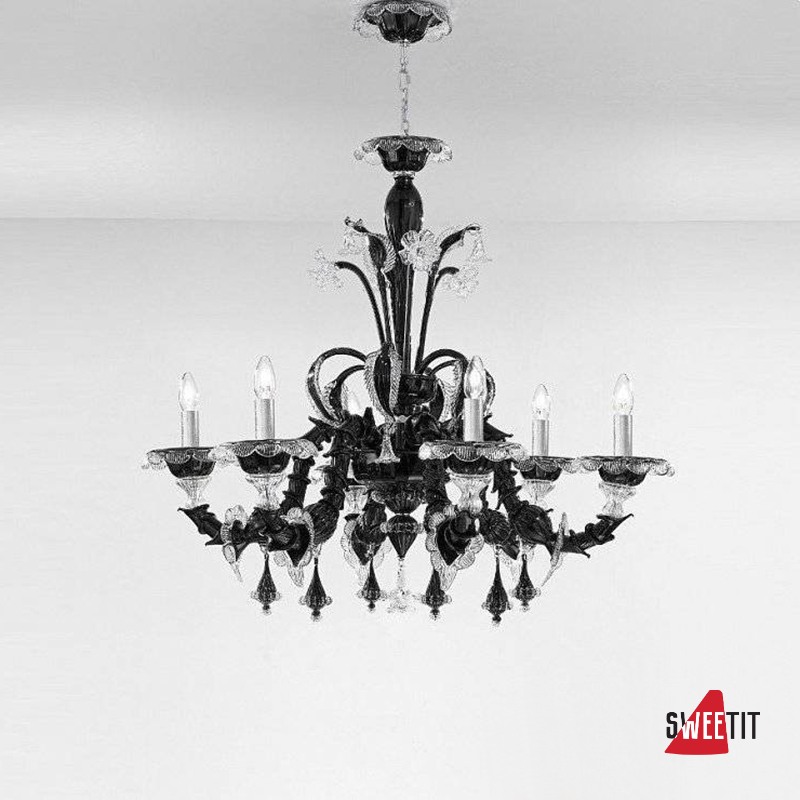 Люстра Sylcom Rezzonico 1470/6 PA NE.CR
