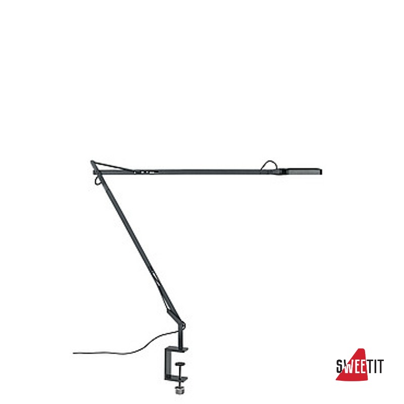 Настольная лампа Flos Kelvin LED Clamp Anthracite F3301033