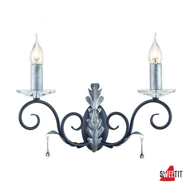 Бра Elstead Lighting Amarilli AML2 BLK/SILVER