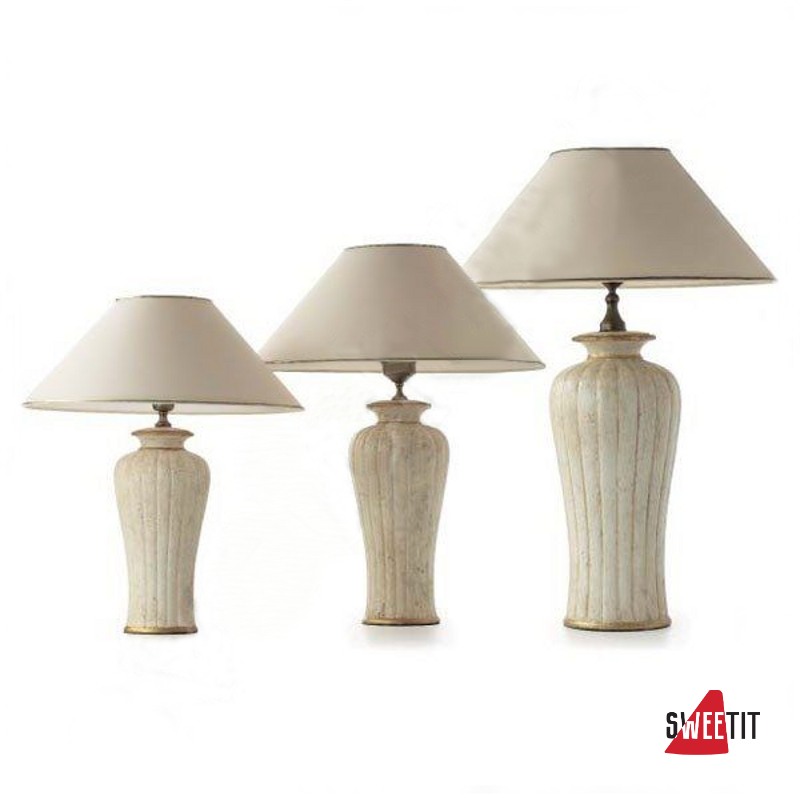 Настольная лампа LE PORCELLANE Avorio Oro Terracotta 02495