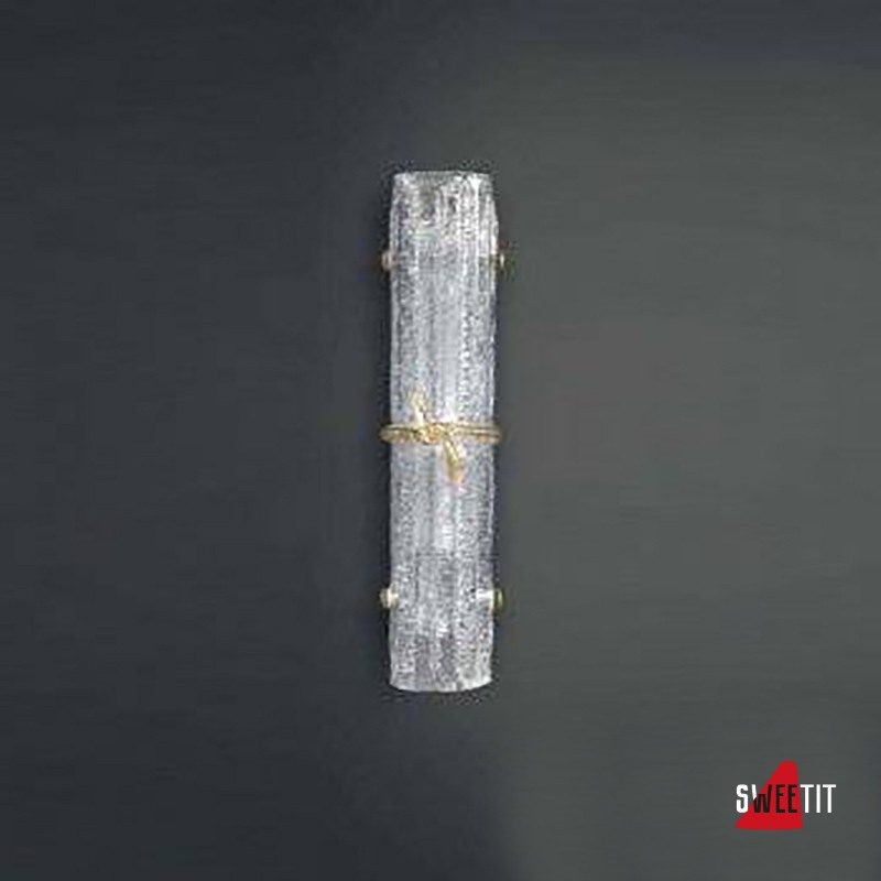 Настенный светильник Italamp 28/APG Transp.-gold/ O
