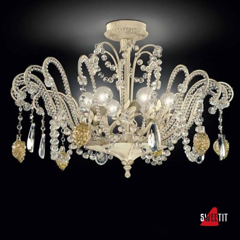 Потолочная люстра Renzo Del Ventisette "Sinuosa" PL 13850/6 ovale DEC. 062