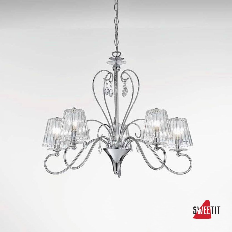 Люстра IDL Mademoiselle 547/5 Chrome