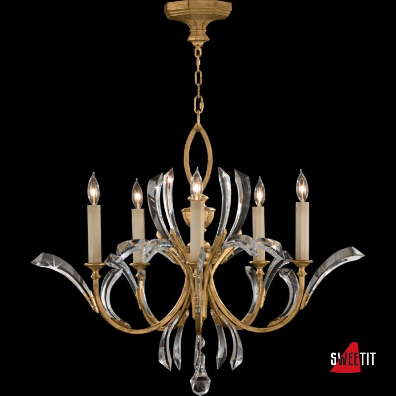 Люстра FINE ART LAMPS Beveled Arcs Gold 763040