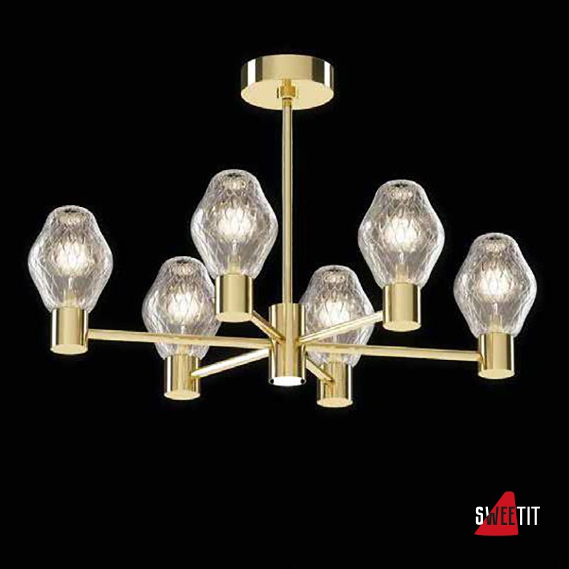 Потолочная люстра Beby Group Peonia 7701B05 Light Gold Silver Cortina