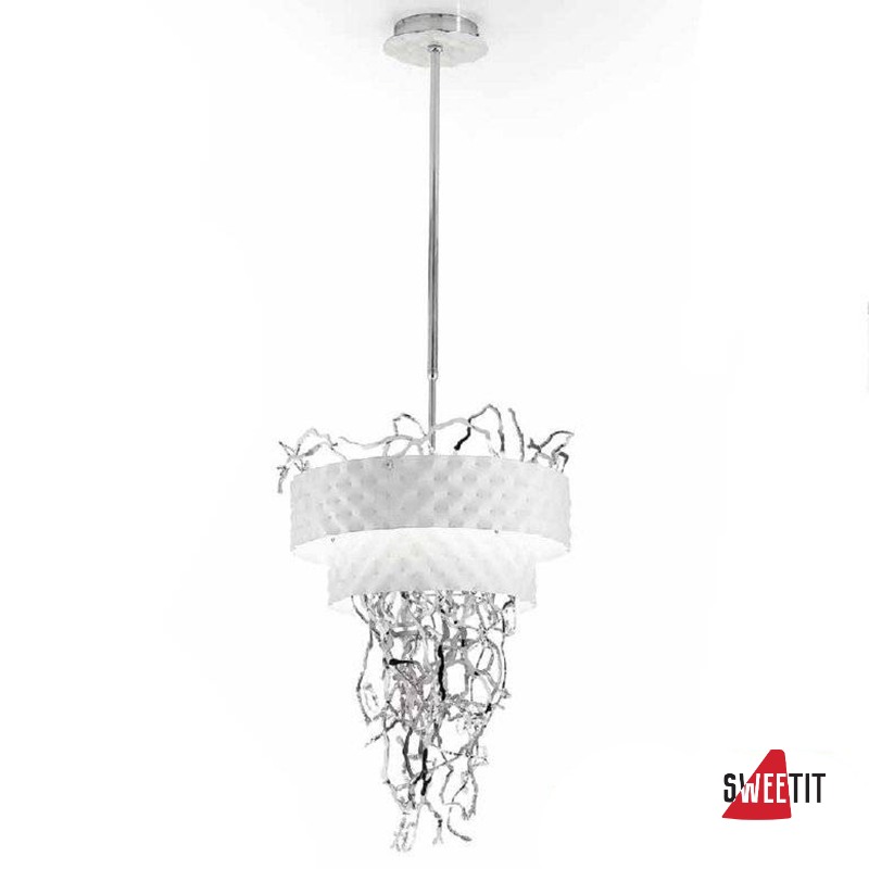 Подвесной светильник IDL Groovy 463/6 White Steel