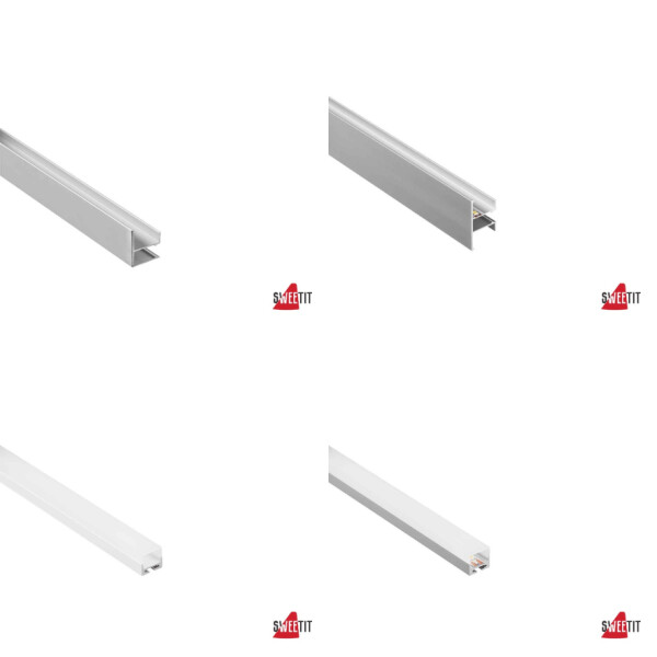 LED mounting profiles